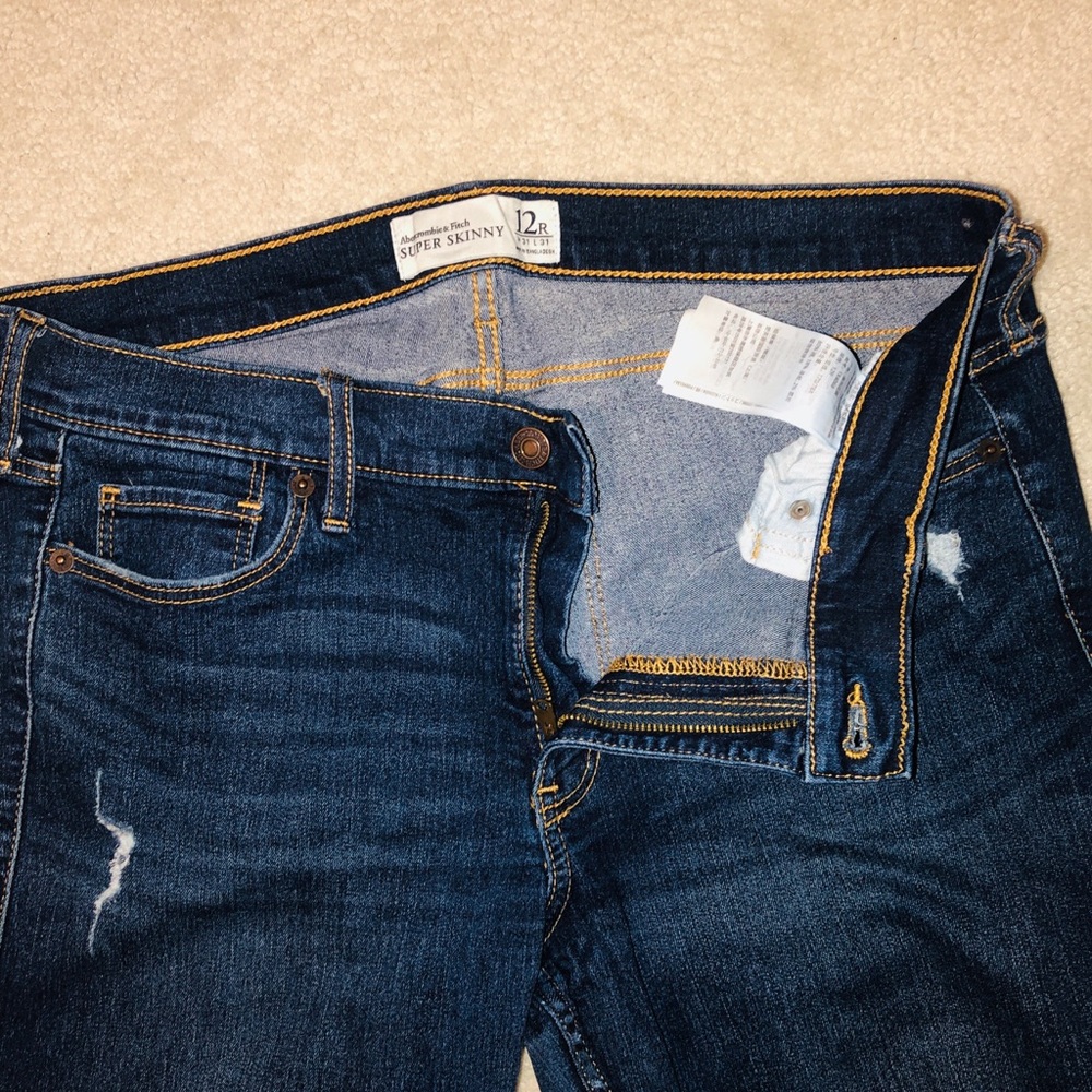 Abercrombie& Fitch Jeans Super Skinny